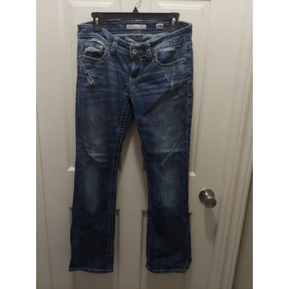 BKE women's blue sz 29 Stella denim bootcut jeans